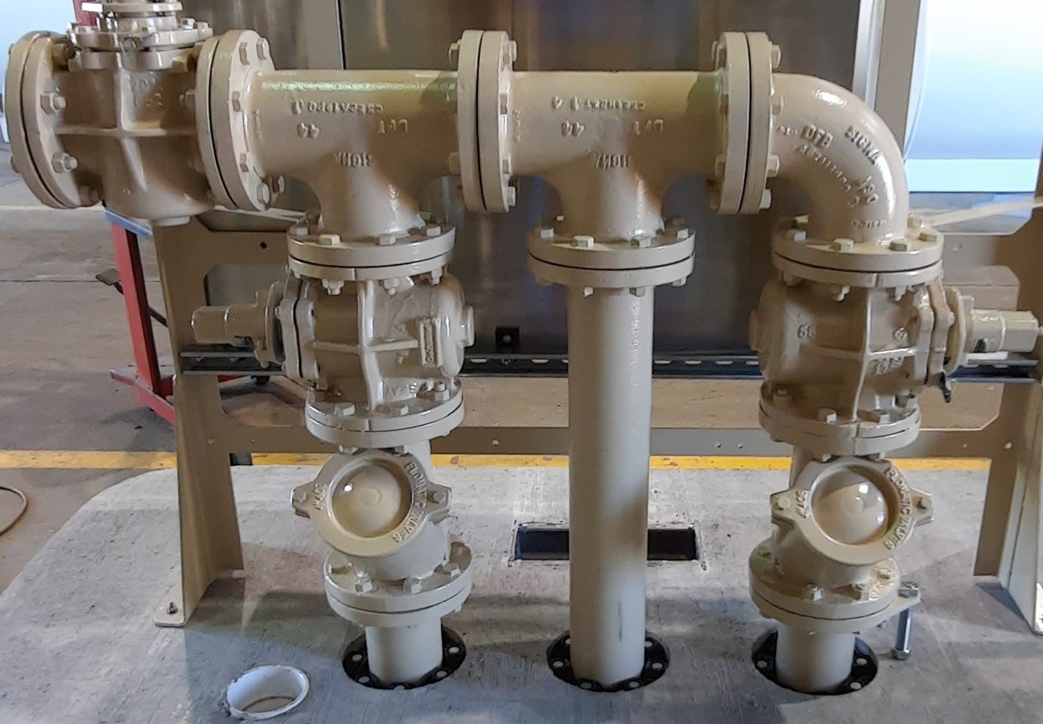 USEMCO packaged PumpMate lift station with ball check option