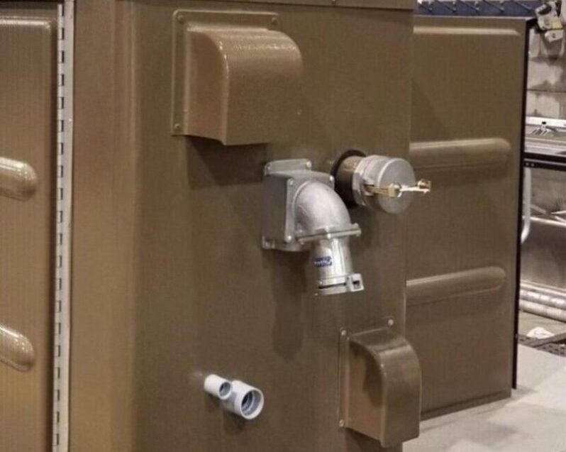 Bypass pumping option with valve and quick connect