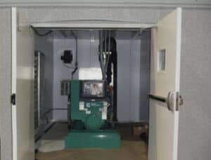 Inside view of generator in AquaPak