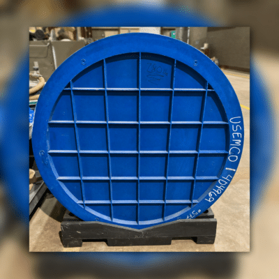 USEMCO factory packaged below grade pump station
