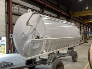 Ammonia Diffusion Tank in factory.
