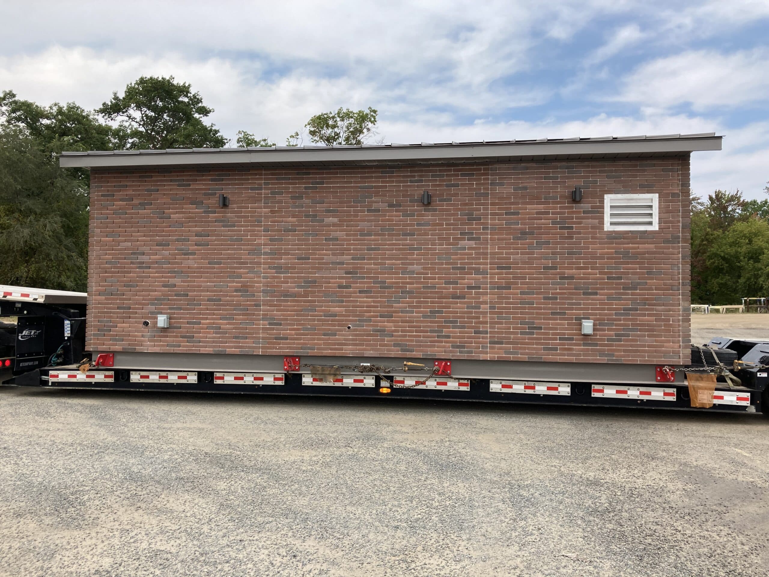 walk-in-pumpmate-loaded-on-truck Walk in PumpMate loaded onto truck for delivery.