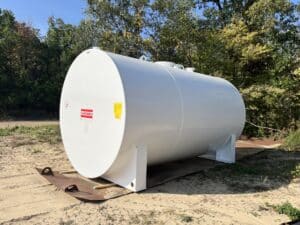 Above Ground Petroleum Storage Tank outside