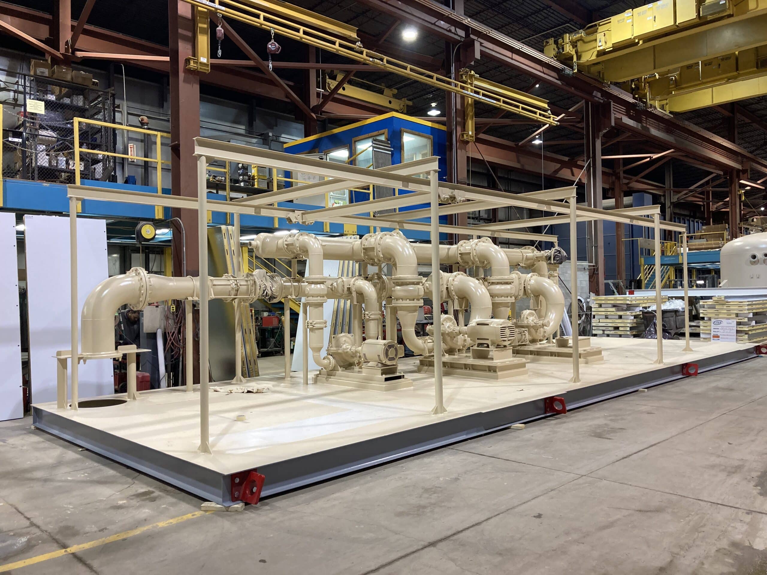 USEMCO large packaged Pump Station application