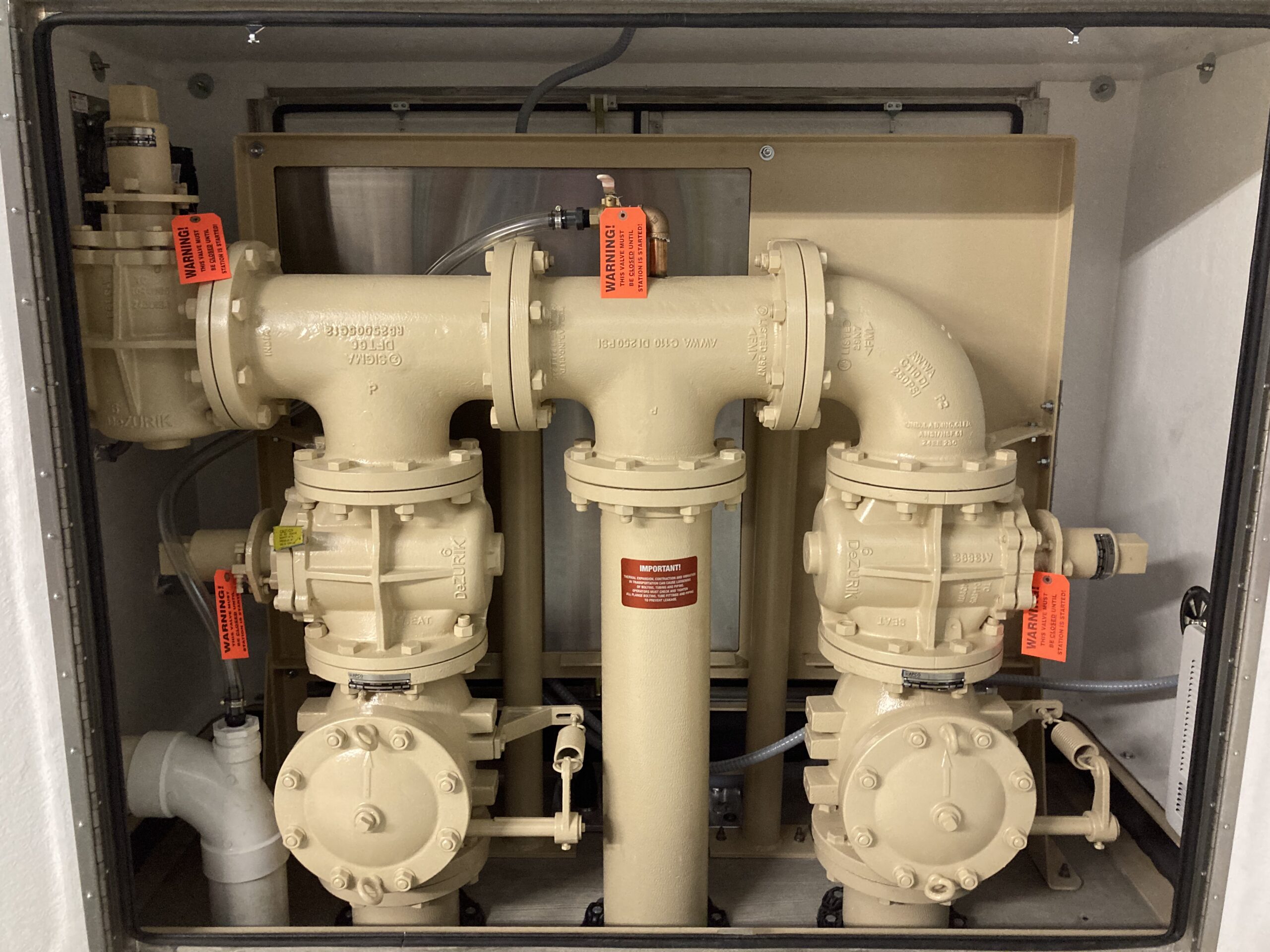 USEMCO packaged pump station PumpMate USEMCO packaged pump station PumpMate. All components above ground with easy access
