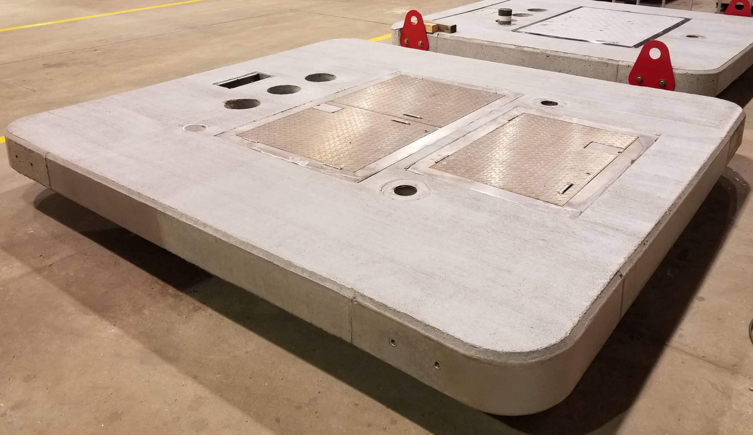 Bases for 8’ diameter wet wells