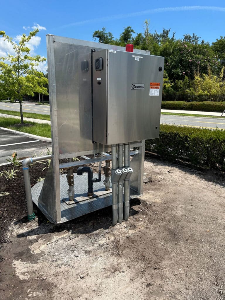 TopVault S control panel installed at job site.