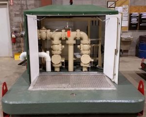 USEMCO PumpMate packaged pump station for above ground applications